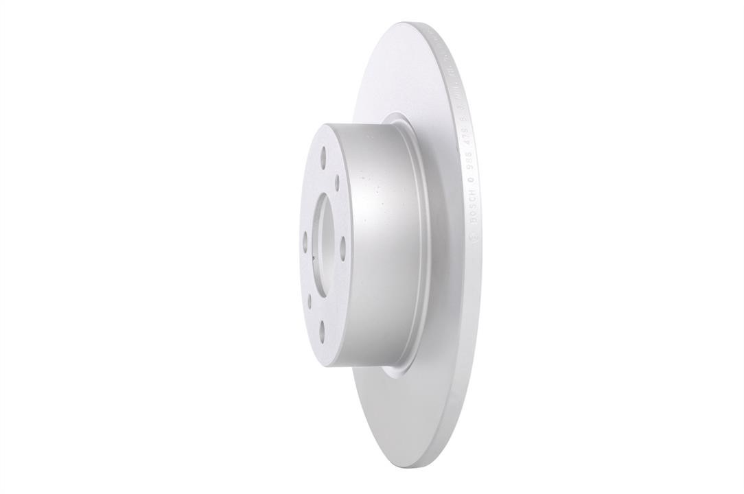 Bosch Rear brake disc, non-ventilated – price 89 PLN