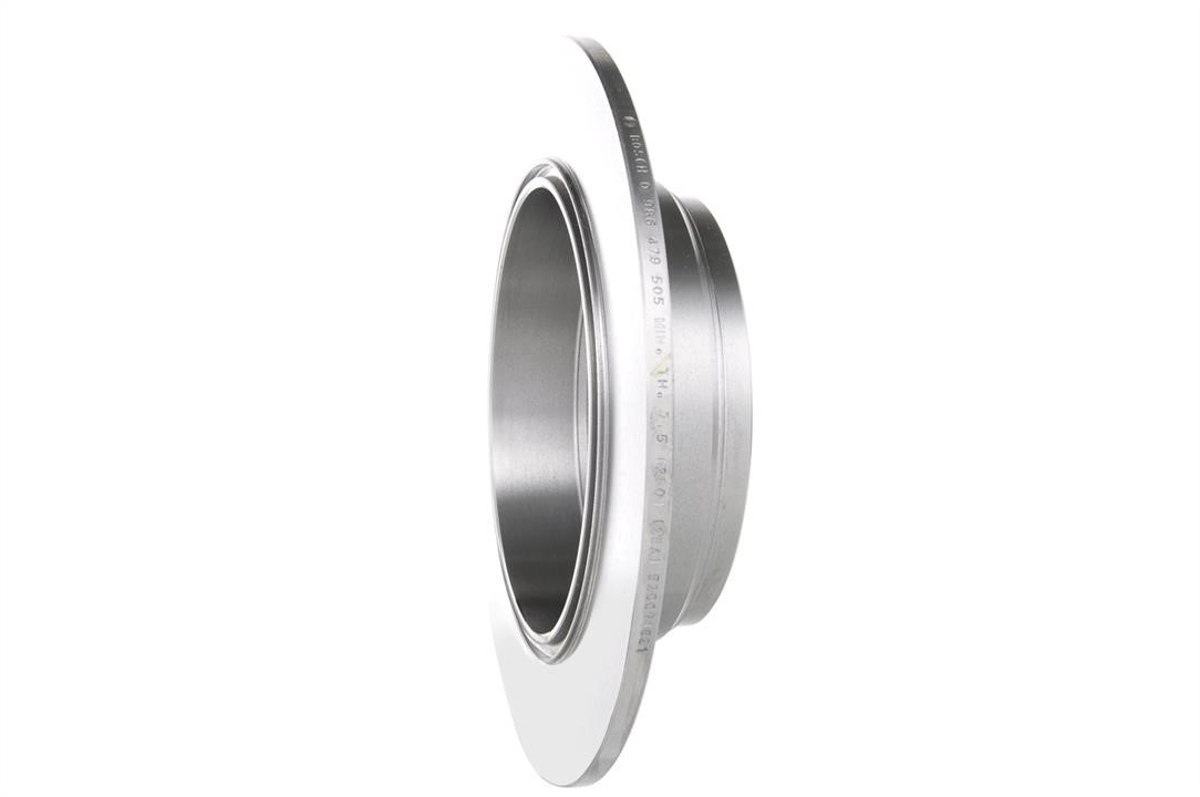 Bosch Rear brake disc, non-ventilated – price 136 PLN