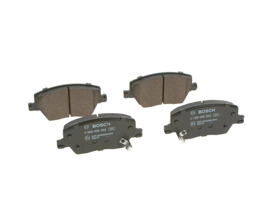 Brake pad set Bosch 0 986 495 392