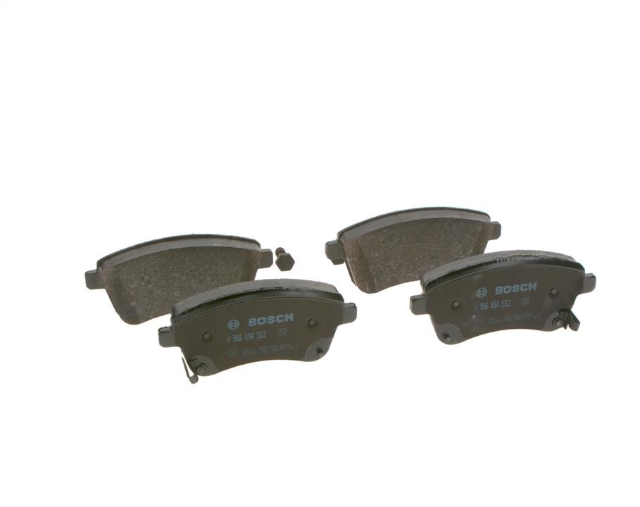 Brake pad set Bosch 0 986 494 552
