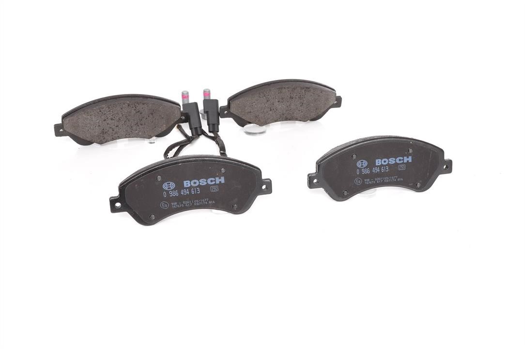 Brake Pad Set, disc brake Bosch 0 986 494 613