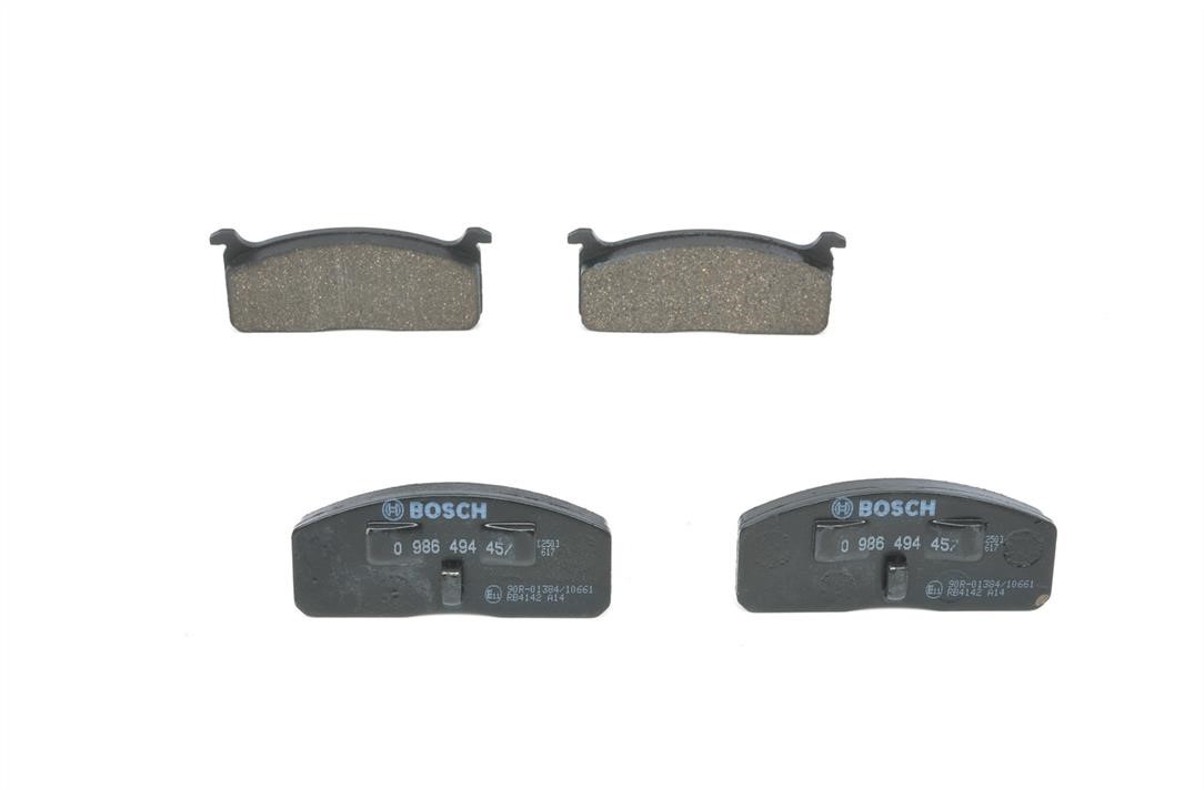 Bosch 0 986 494 457 Brake Pad Set, disc brake 0986494457
