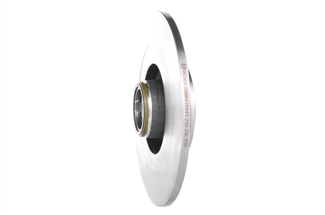 Bosch Rear brake disc, non-ventilated – price 401 PLN