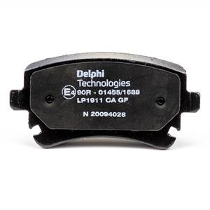 Delphi LP1911 Brake Pad Set, disc brake LP1911