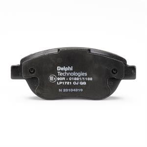 Delphi LP1721 Brake Pad Set, disc brake LP1721
