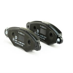 Delphi Brake Pad Set, disc brake – price 70 PLN