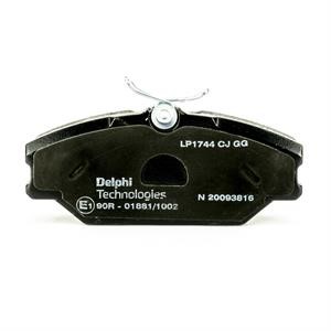 Delphi LP1744 Brake Pad Set, disc brake LP1744
