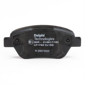 Delphi LP1772 Brake Pad Set, disc brake LP1772