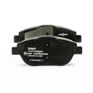 Delphi LP2164 Brake Pad Set, disc brake LP2164