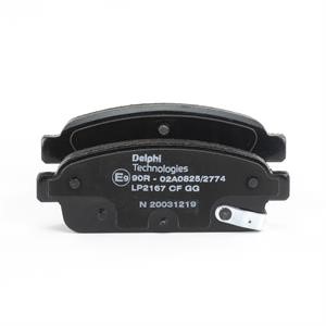 Delphi LP2167 Brake Pad Set, disc brake LP2167