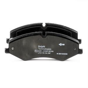 Delphi LP2176 Brake Pad Set, disc brake LP2176