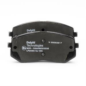 Delphi LP2050 Brake Pad Set, disc brake LP2050