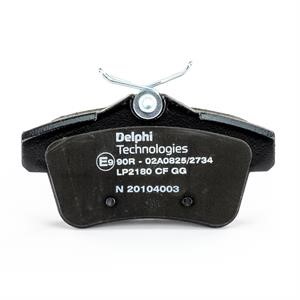 Delphi LP2180 Brake Pad Set, disc brake LP2180