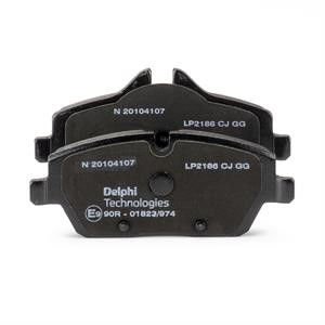 Delphi LP2186 Brake Pad Set, disc brake LP2186