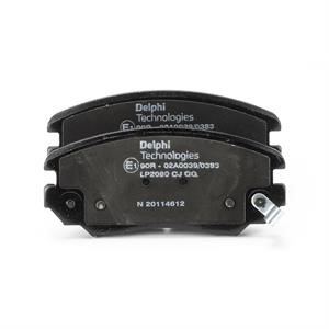 Delphi LP2080 Brake Pad Set, disc brake LP2080
