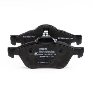 Delphi LP2252 Brake Pad Set, disc brake LP2252
