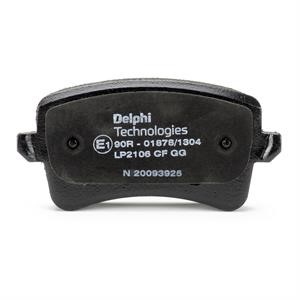 Delphi LP2106 Brake Pad Set, disc brake LP2106