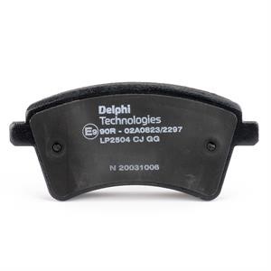 Delphi LP2504 Brake Pad Set, disc brake LP2504
