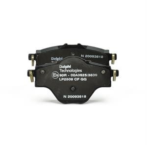 Polcar LP2509 Front disc brake pads, set LP2509 LP2509 Polcar Front disc brake pads, set