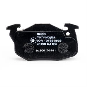 Delphi LP490 Brake Pad Set, disc brake LP490