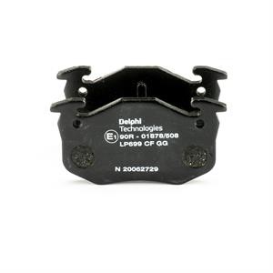 Polcar LP699 Rear disc brake pads, set LP699