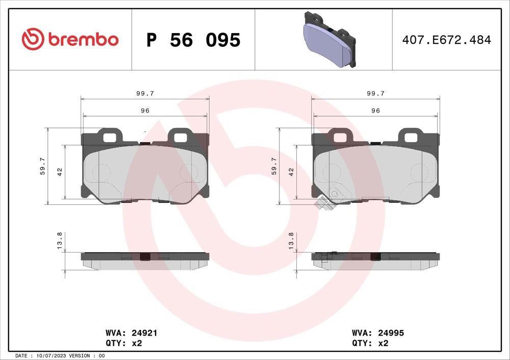 Buy Brembo P 56 095 at a low price in United Arab Emirates!