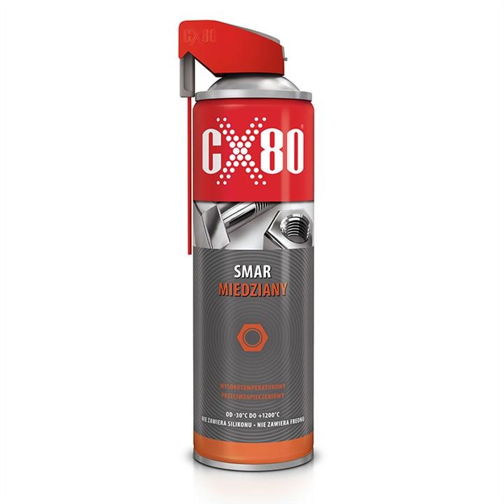 CX80 232 Copper grease 500 ml "Duo", spray with double applicator 232