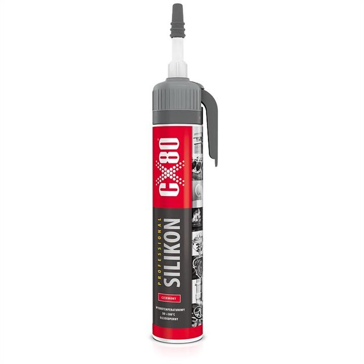 CX80 034 Sealant for gasket molding SILICONE PROFESIONAL 310 ml (red) 034