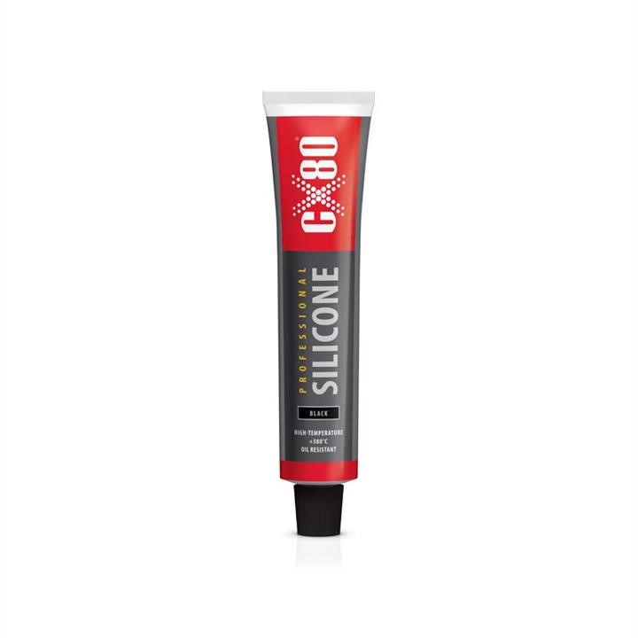 CX80 324 Sealant for gasket molding SILICONE PROFESIONAL 80 ml (black) 324