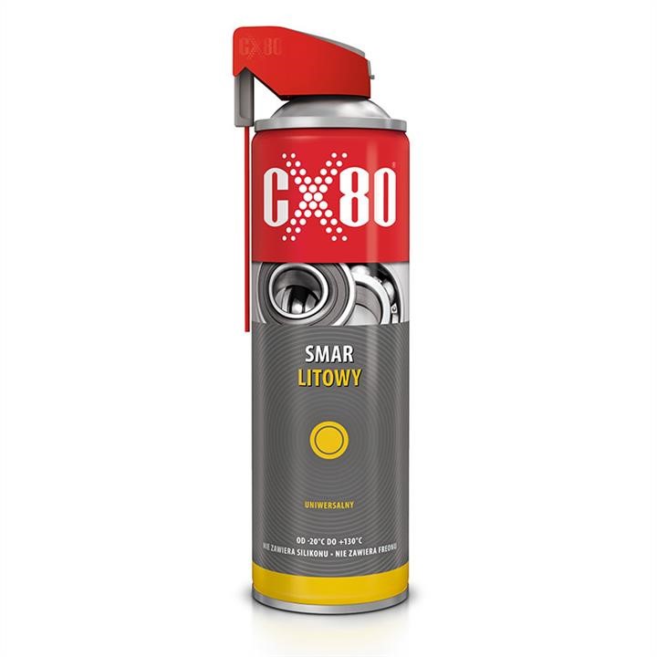 CX80 233 Lithium grease 500 ml "Duo", spray with double applicator 233