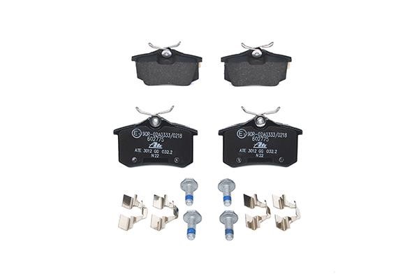 Brake pad kit DS DS 4 / DS 4 Crossback: 13046027752 Ate Brake pad set