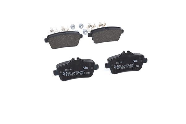 Brake pad set Ate 13.0460-2781.2