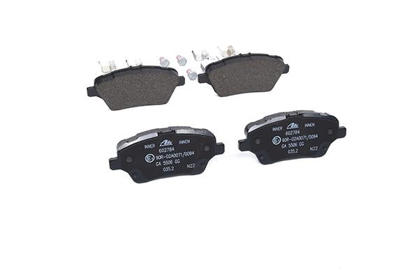 Brake pad set Ate 13.0460-2784.2