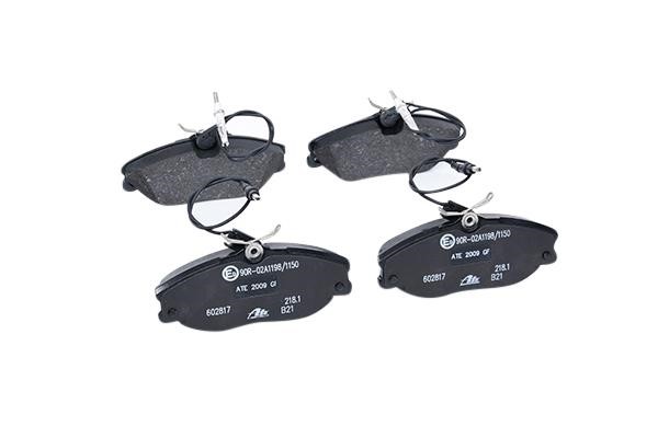 Brake pad set Ate 13.0460-2817.2