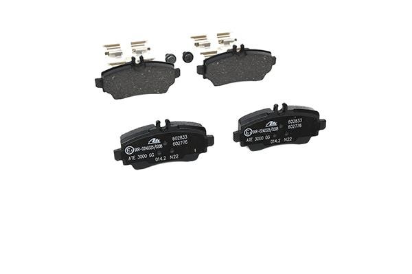 Brake pad set Ate 13.0460-2833.2