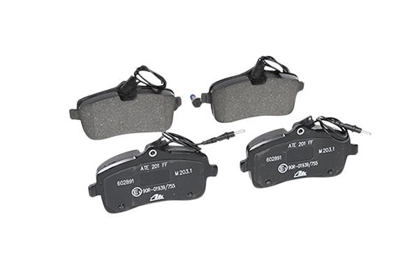 Brake pad set Ate 13.0460-2891.2
