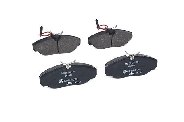 Brake pad set Ate 13.0460-2976.2