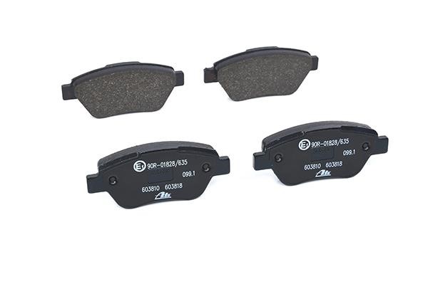 Brake pad set Ate 13.0460-3810.2