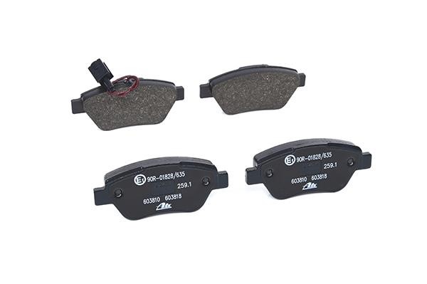 Brake pad set Ate 13.0460-3818.2