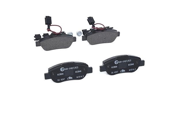 Brake pad set Ate 13.0460-3846.2