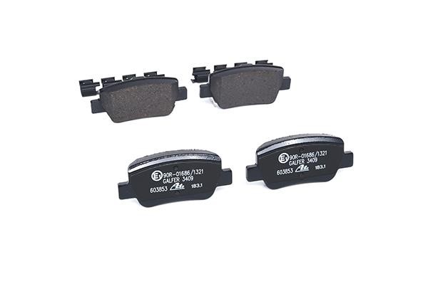 Brake pad set Ate 13.0460-3853.2