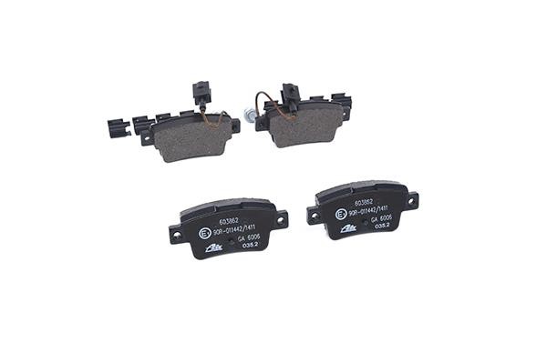 Brake pad set Ate 13.0460-3862.2