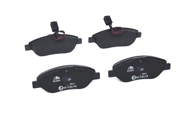 Brake pad set Ate 13.0460-3984.2