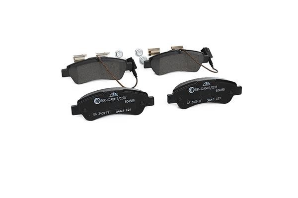 Brake pad set Ate 13.0460-4889.2