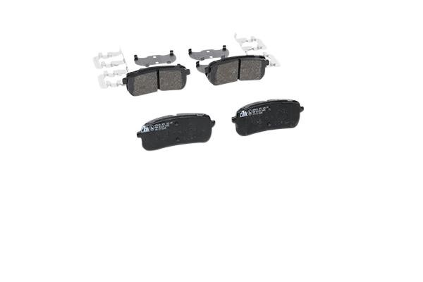 Brake Pad Set, disc brake Ate 13.0460-5636.2