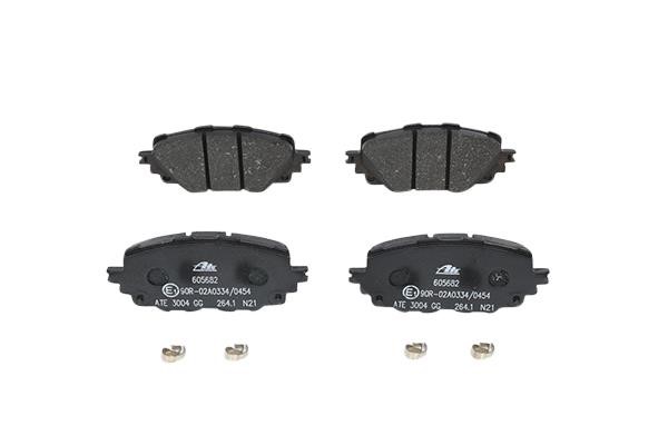 Disc brake pad set Fiat 124 Spider: 13046056822 Ate Brake pad set