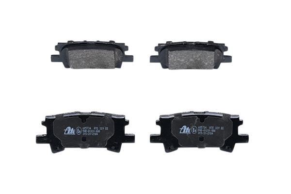 Disc brake pad set Toyota Harrier: 13046057342 Ate Brake pad set