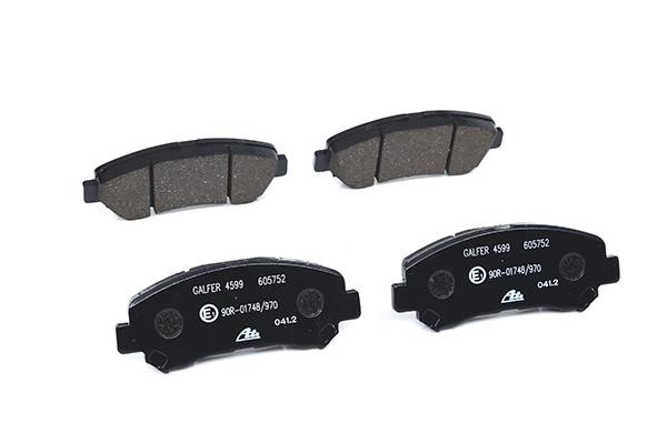 Brake pad set Ate 13.0460-5752.2