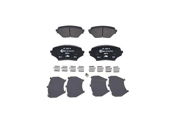 Disc brake pad set Mazda MX-5: 13046057612 Ate Brake pad set