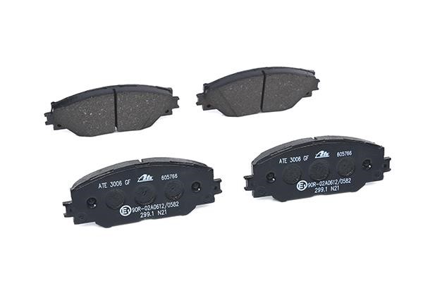 Brake pad set Ate 13.0460-5766.2
